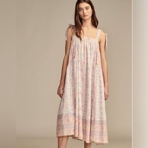 RARE Lucky Brand Grateful Dead Dancing Bears Midi Dress